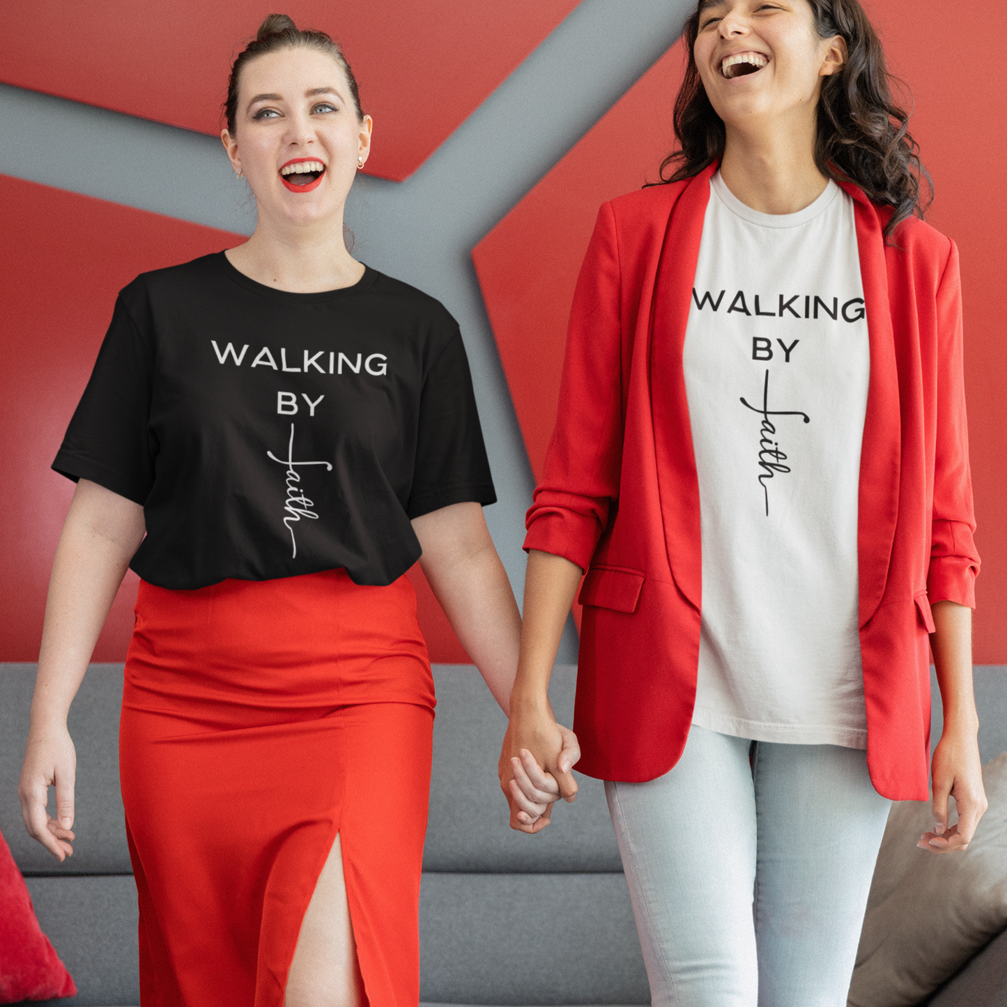 Walking By Faith Unisex T-Shirt