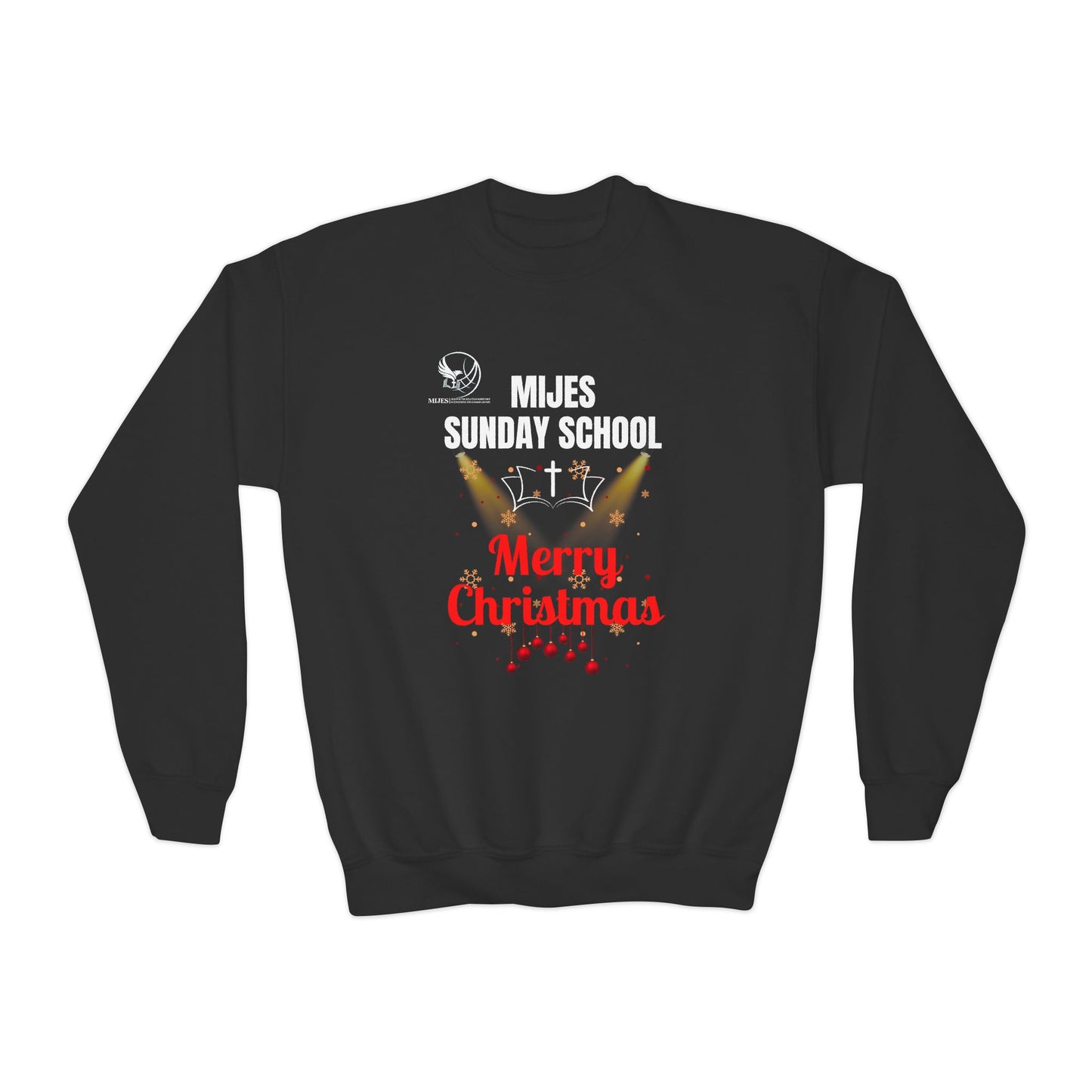 Mijes Sunday School Christmas Sweatshirt (Youth)