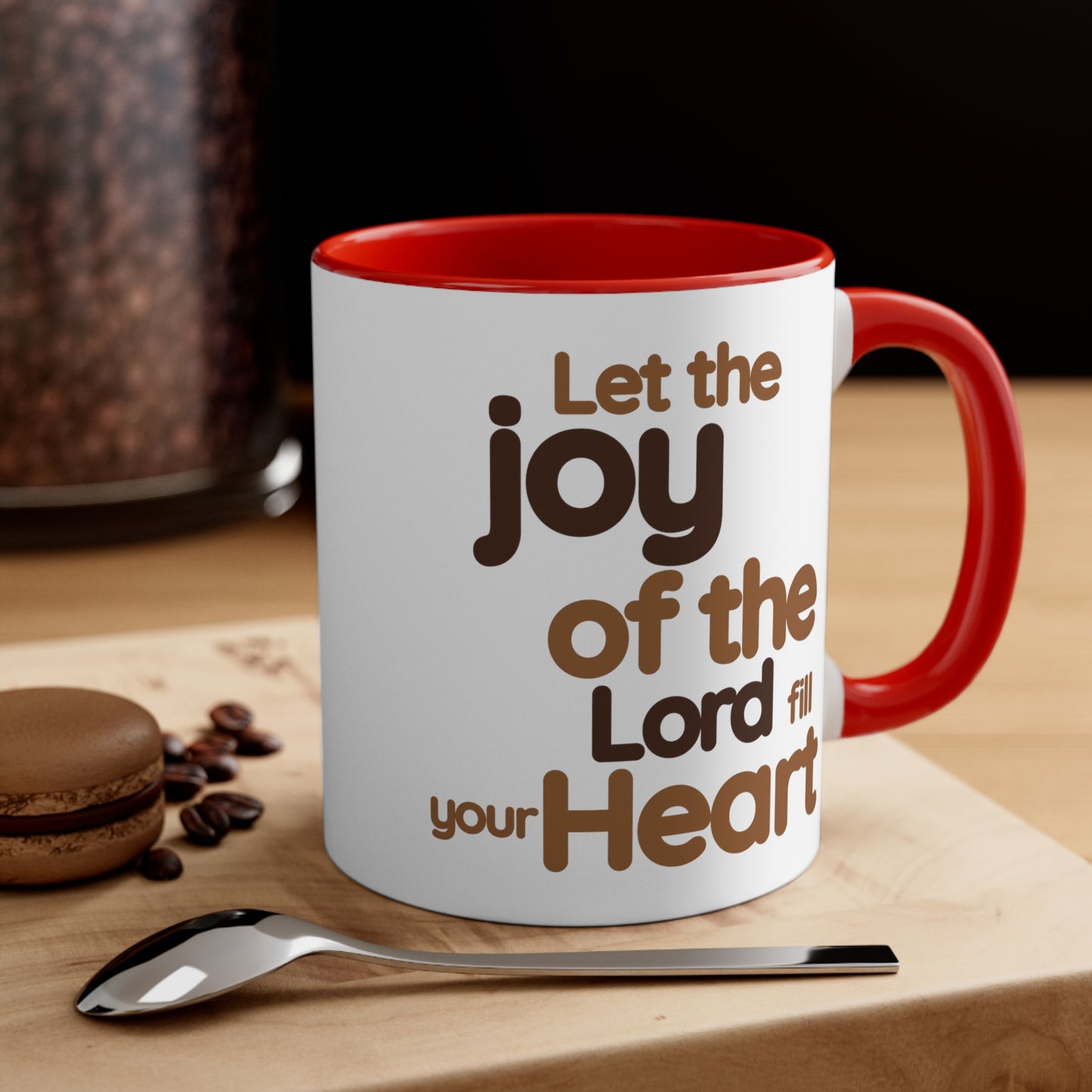 Joy-Filled Heart Mug, 11oz