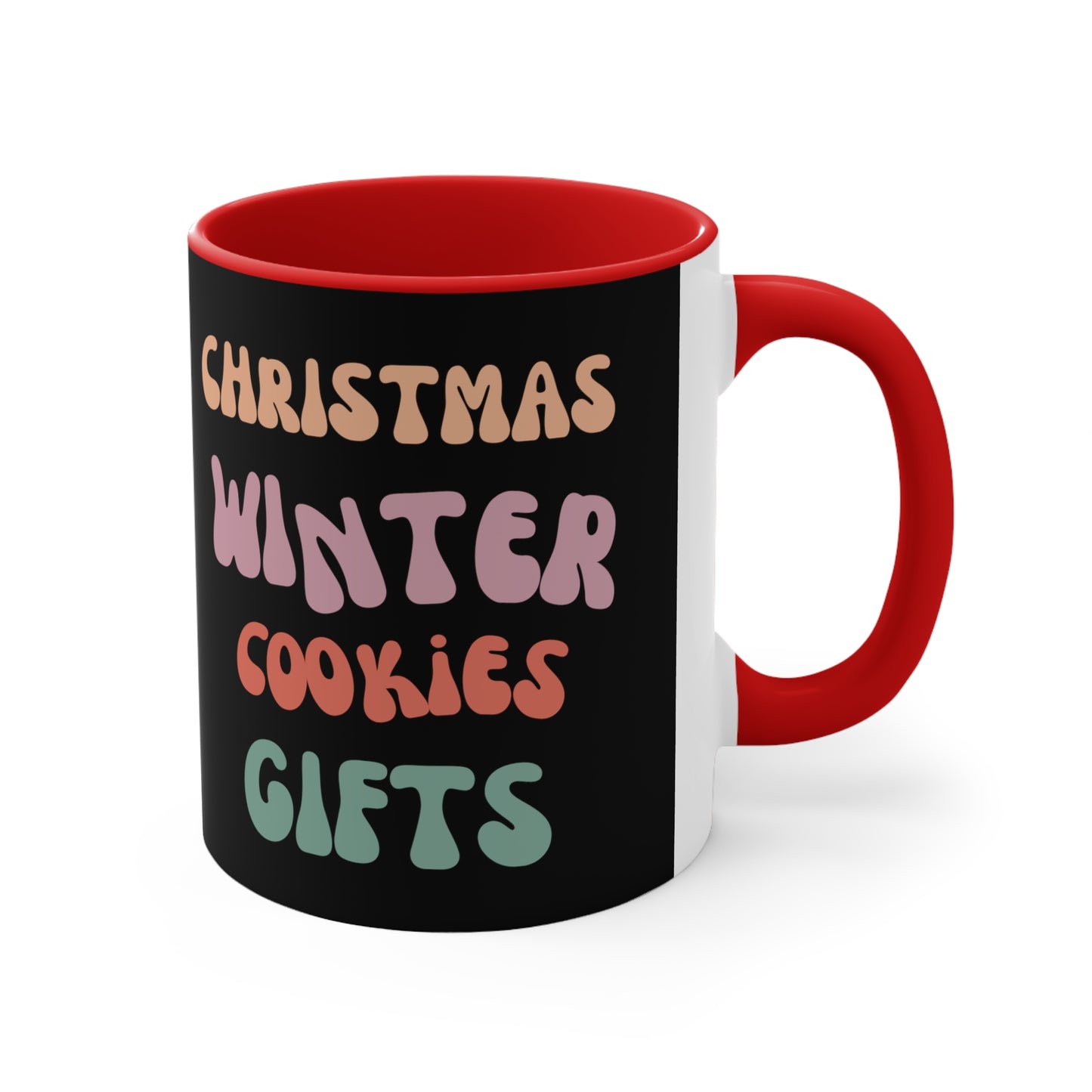 Christmas Winter Cookies Gifts Mug, 11oz