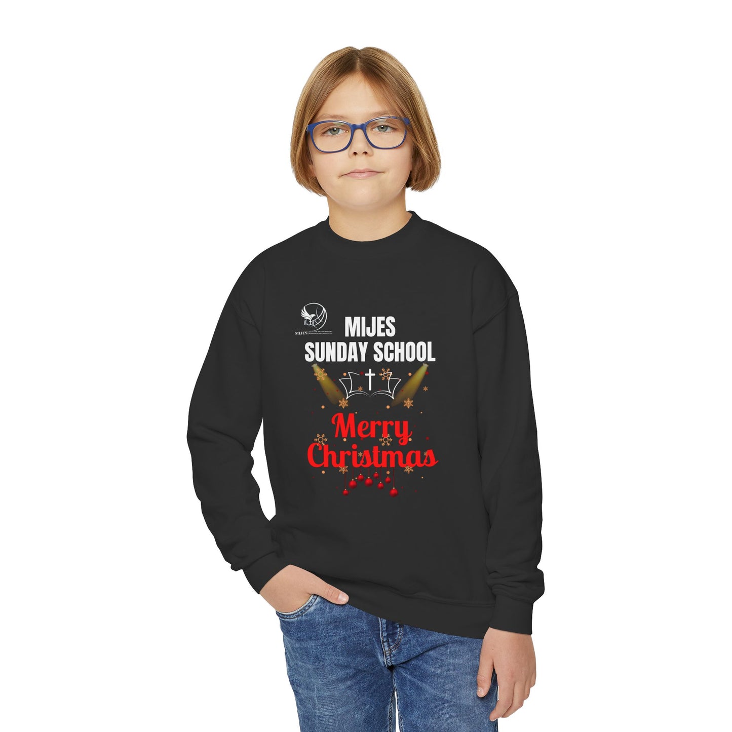 Mijes Sunday School Christmas Sweatshirt (Youth)