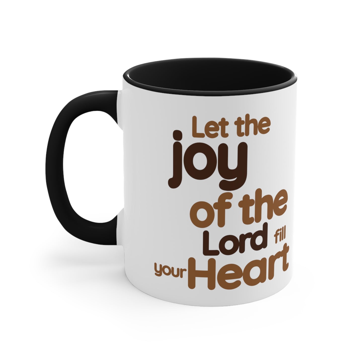 Joy-Filled Heart Mug, 11oz