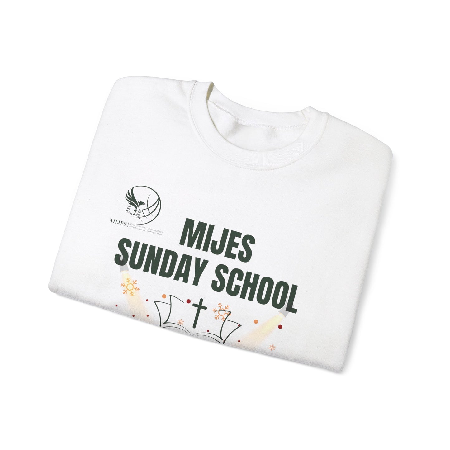 Mijes Sunday School Christmas Sweatshirt (Adult)