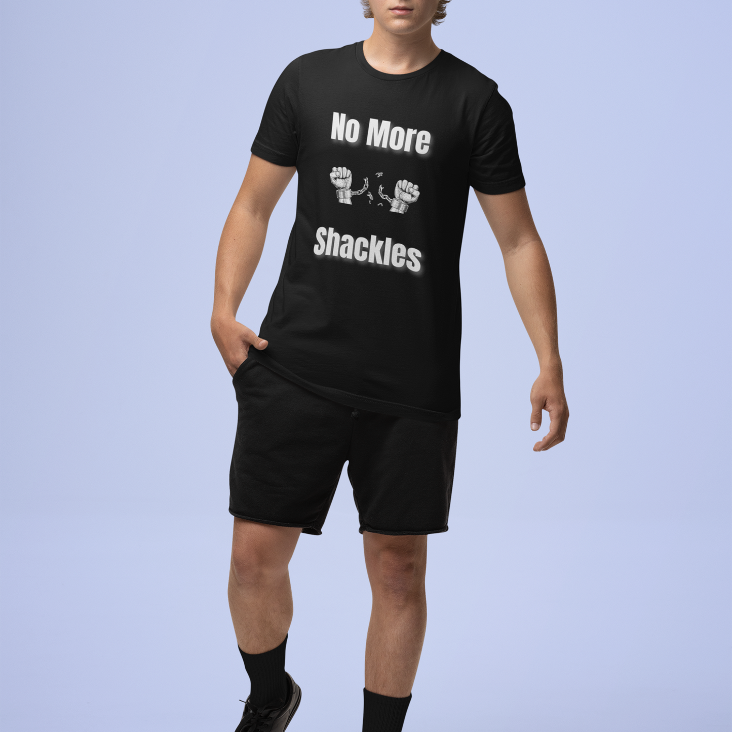 No More Shackles Unisex T- Shirt – Embrace Liberation!