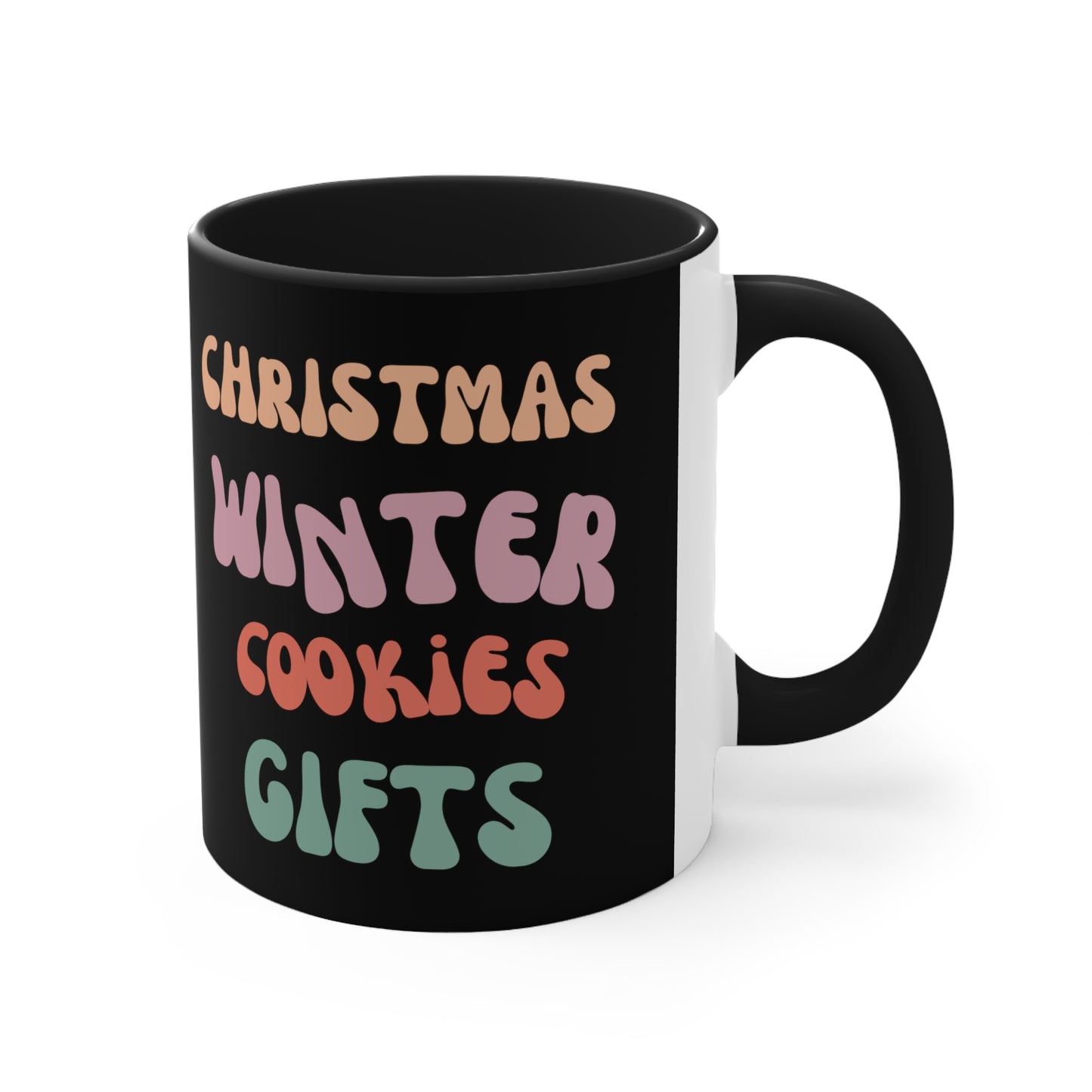 Christmas Winter Cookies Gifts Mug, 11oz