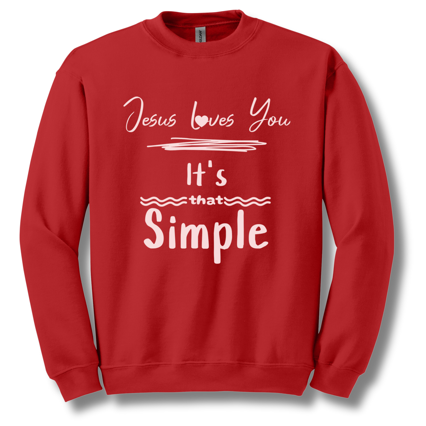 Jesus Loves™ Crewneck Sweatshirt