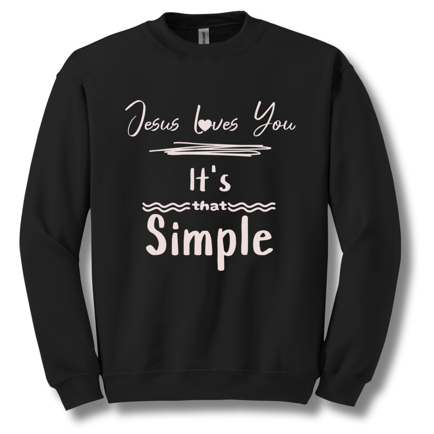 Jesus Loves™ Crewneck Sweatshirt