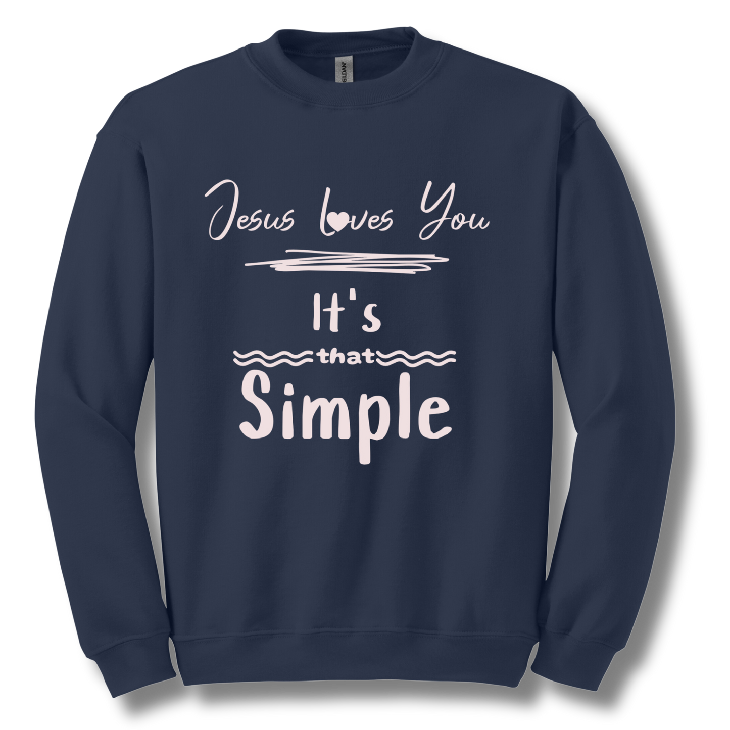 Jesus Loves™ Crewneck Sweatshirt