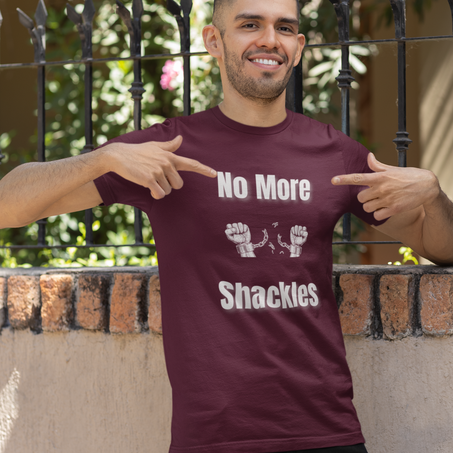 No More Shackles Unisex T- Shirt – Embrace Liberation!