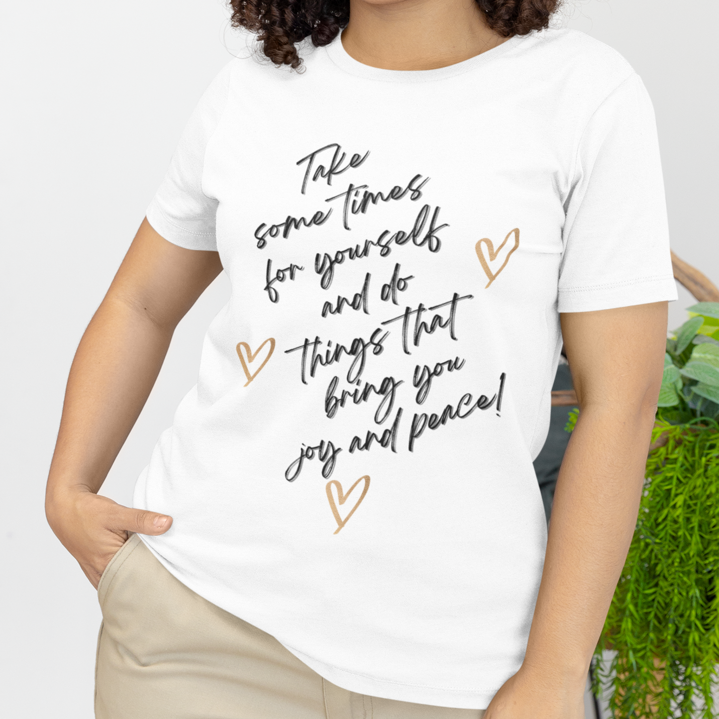 Me Time, Joy, Peace Unisex T-Shirt