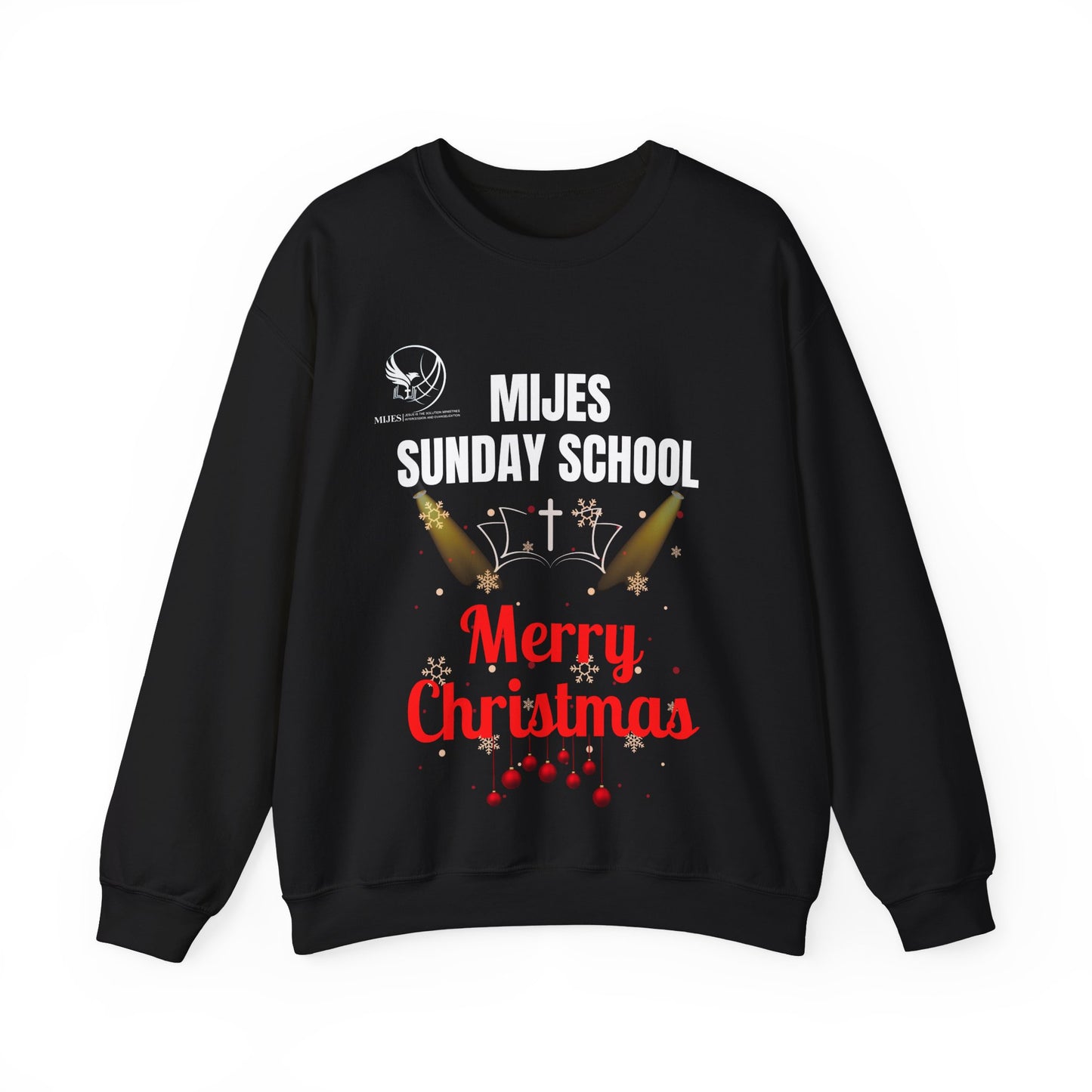 Mijes Sunday School Christmas Sweatshirt (Adult)