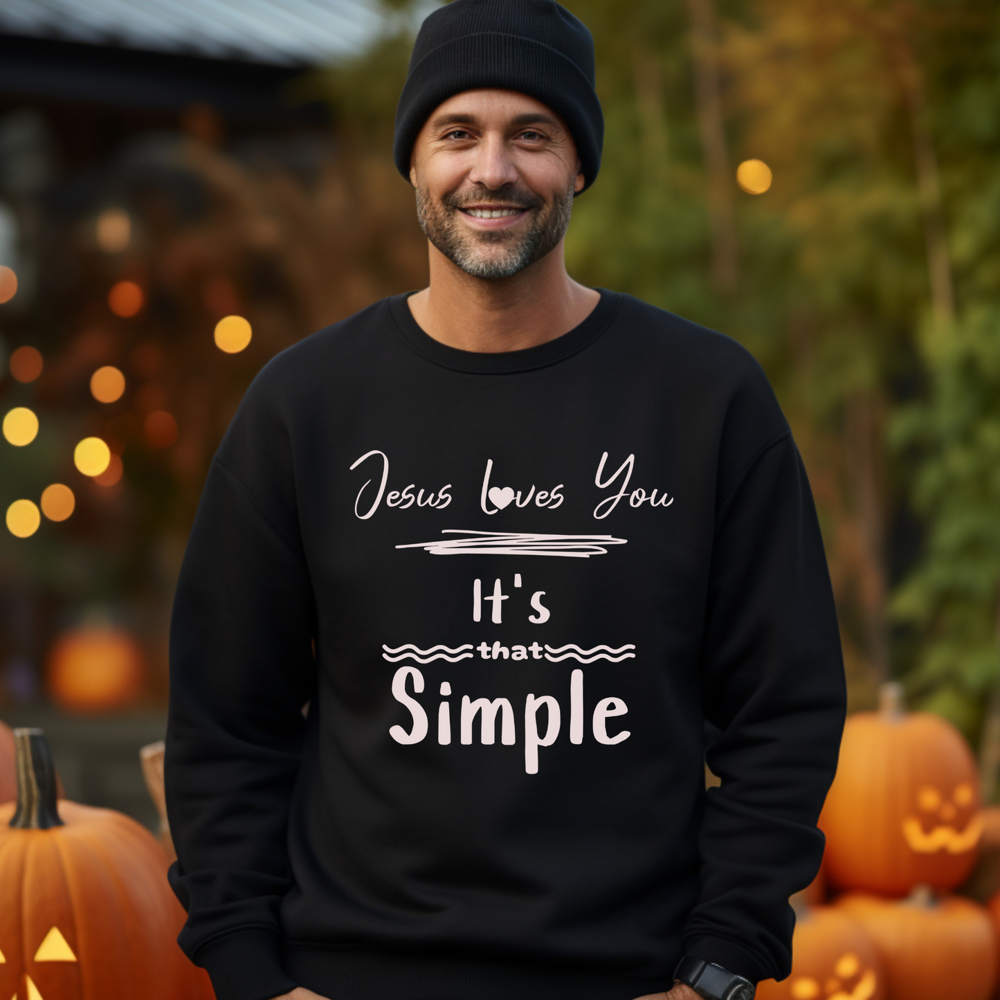 Jesus Loves™ Crewneck Sweatshirt