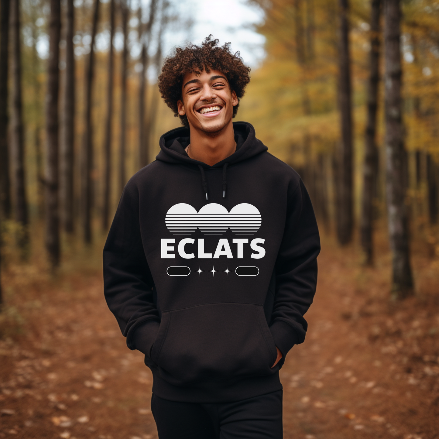 Eclats Unisex Hoodie