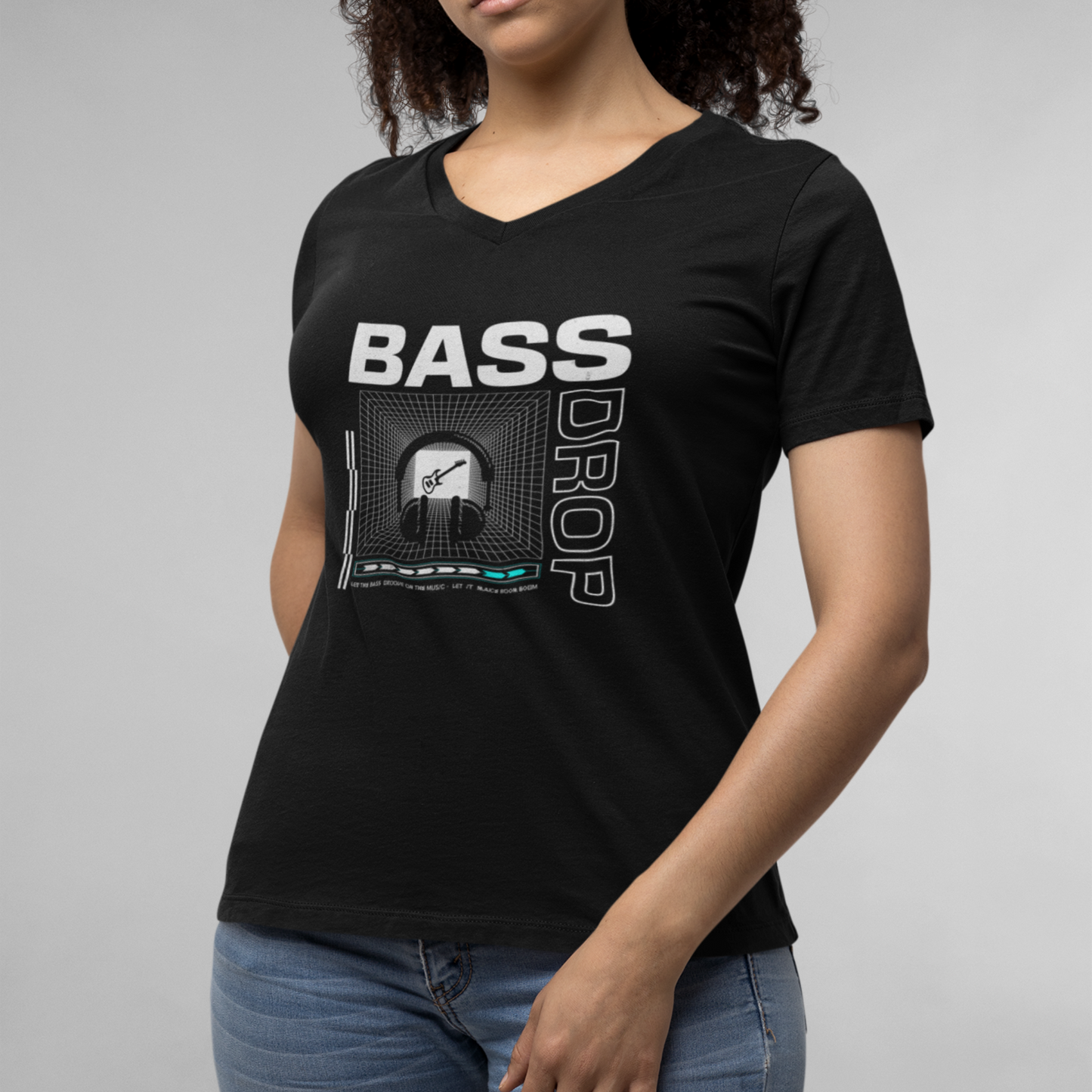 "Resonating Bass Symphony" Unisex Shirt – Embrace the Bass Drop Vibe