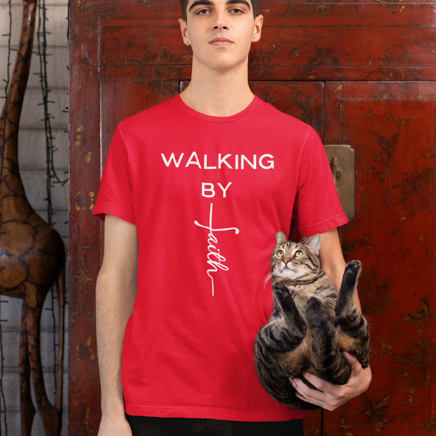 Walking By Faith Unisex T-Shirt