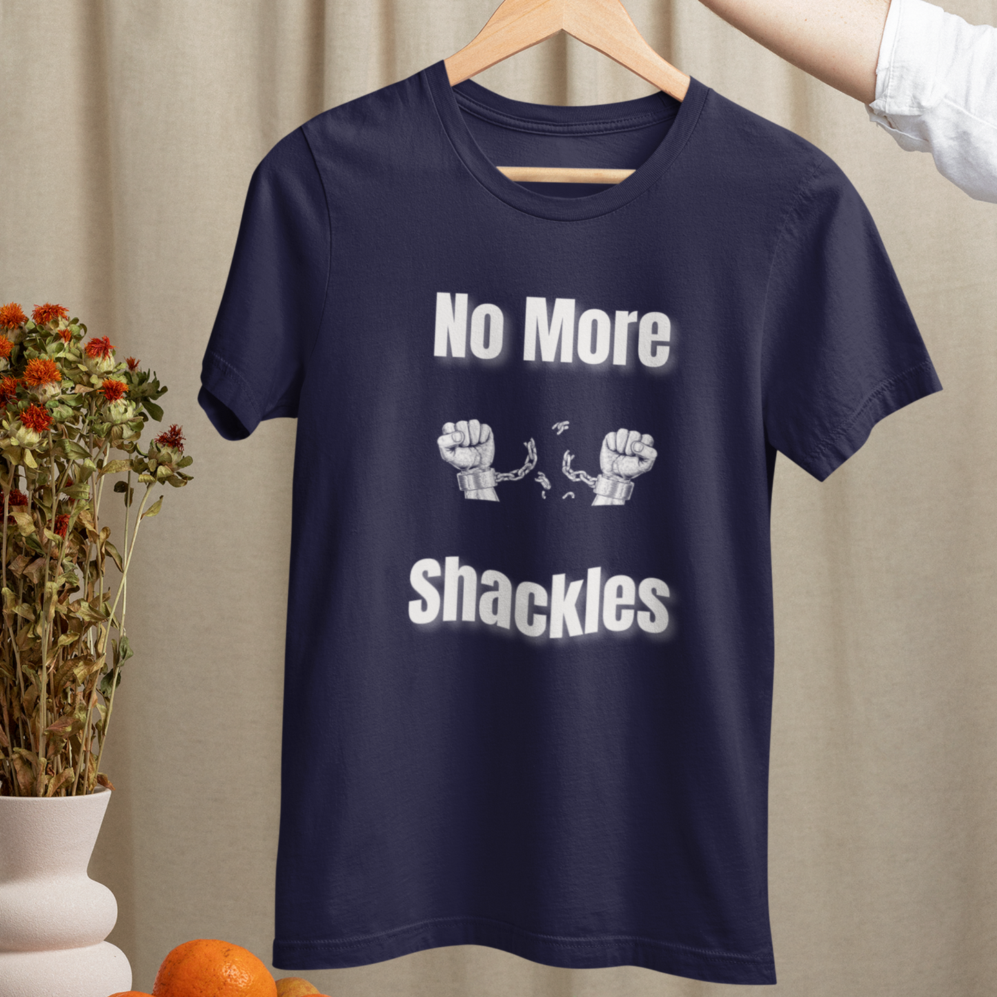 No More Shackles Unisex T- Shirt – Embrace Liberation!