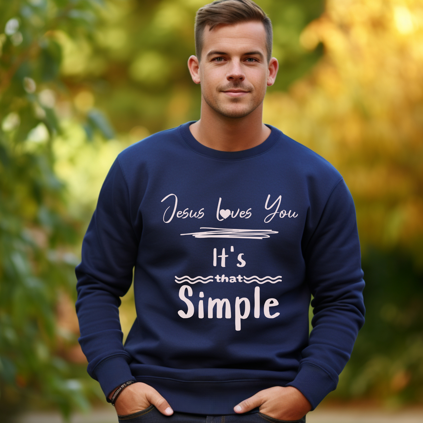 Jesus Loves™ Crewneck Sweatshirt