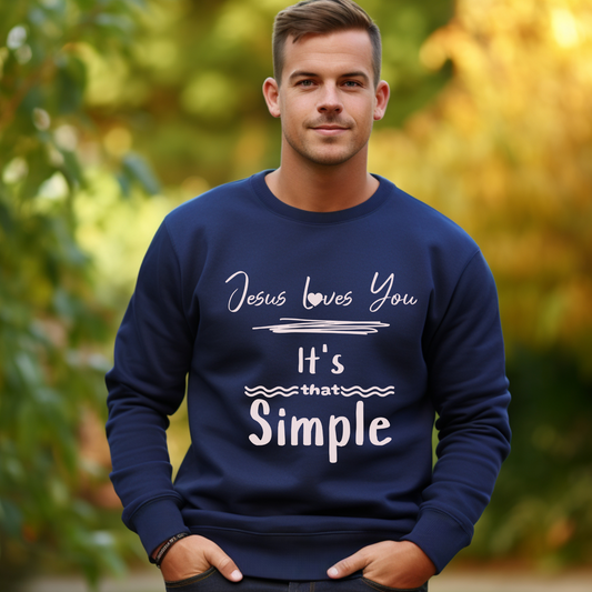 Jesus Loves™ Crewneck Sweatshirt