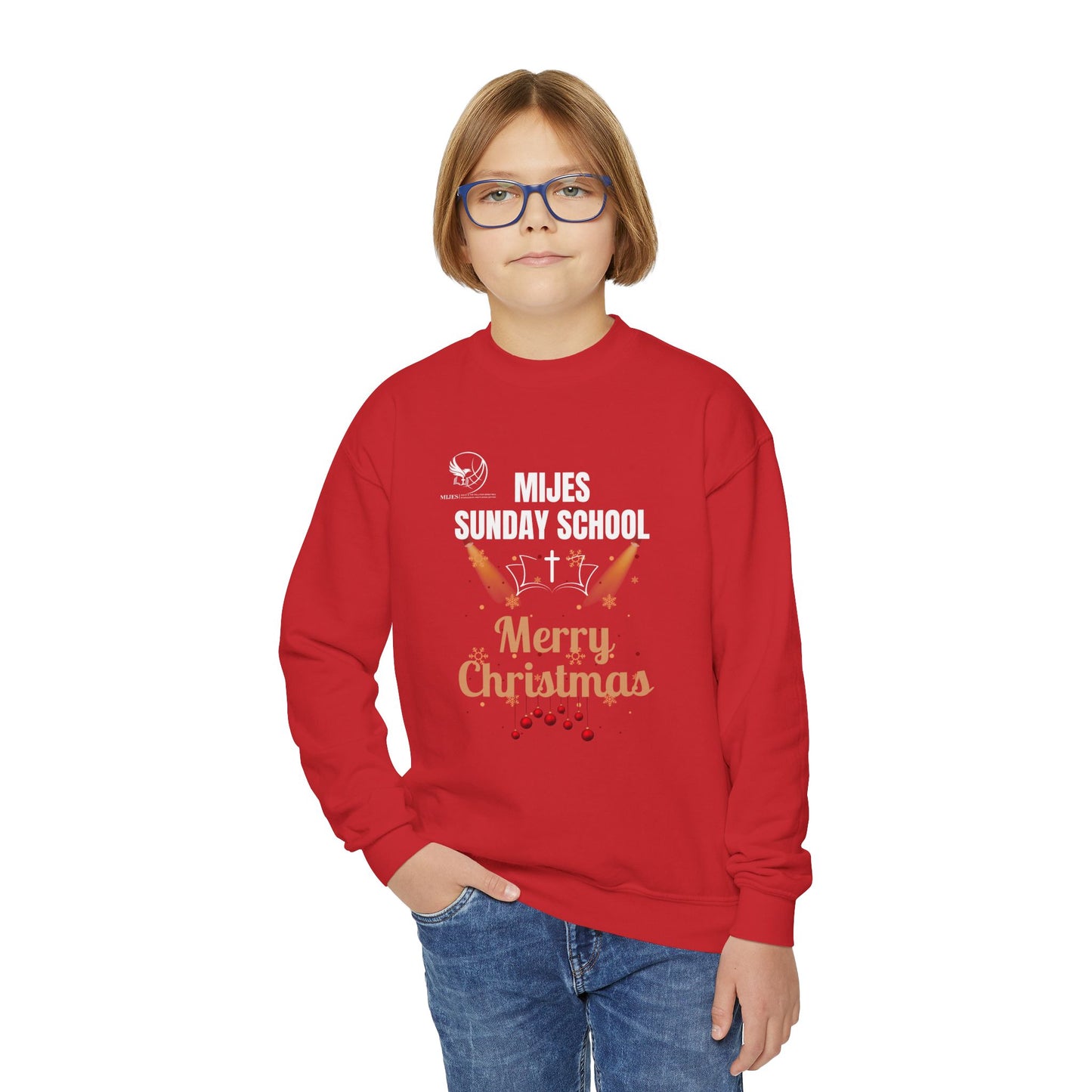 Mijes Sunday School Christmas Sweatshirt (Youth)