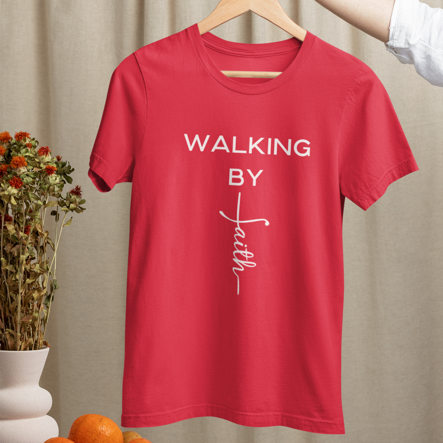 Walking By Faith Unisex T-Shirt