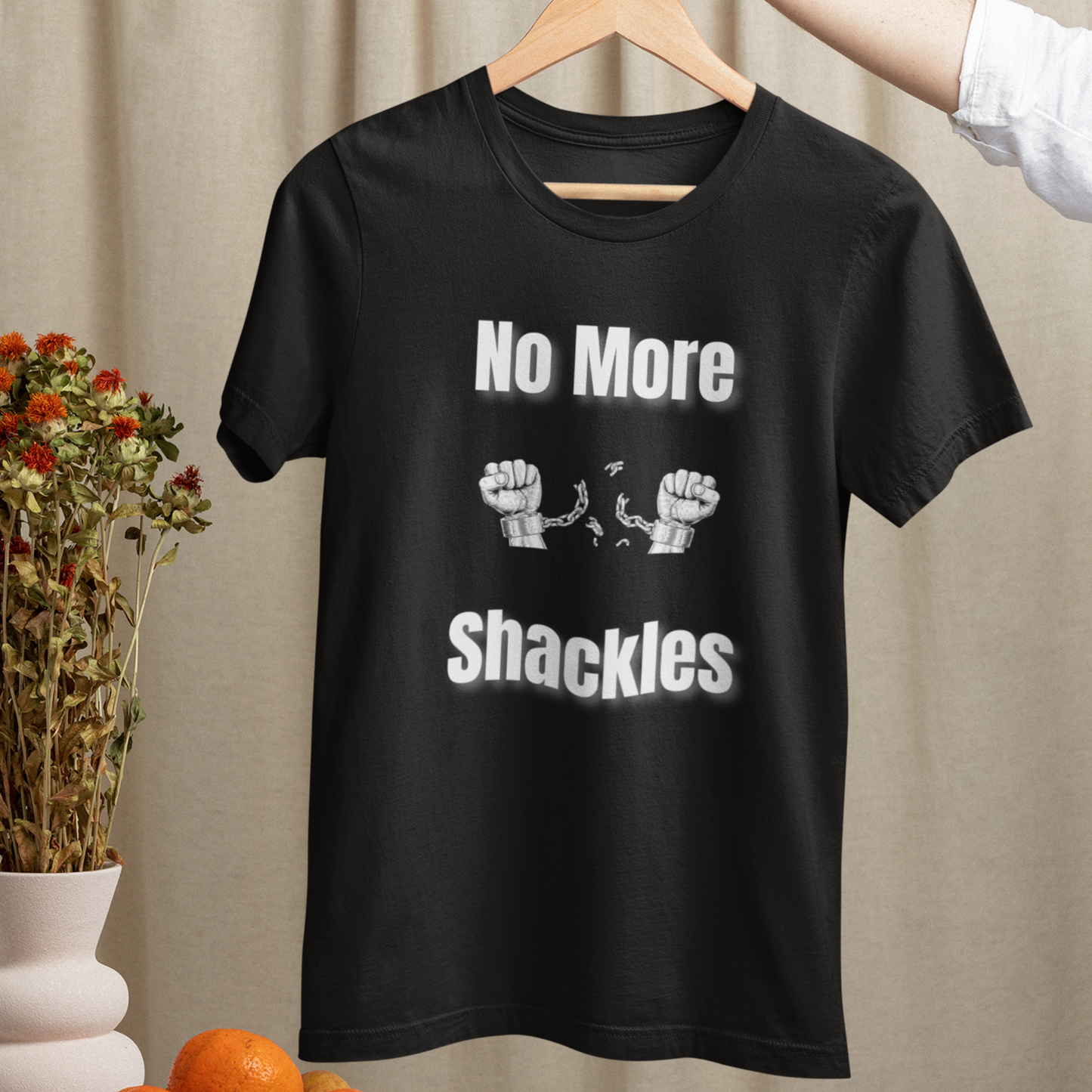 No More Shackles Unisex T- Shirt – Embrace Liberation!