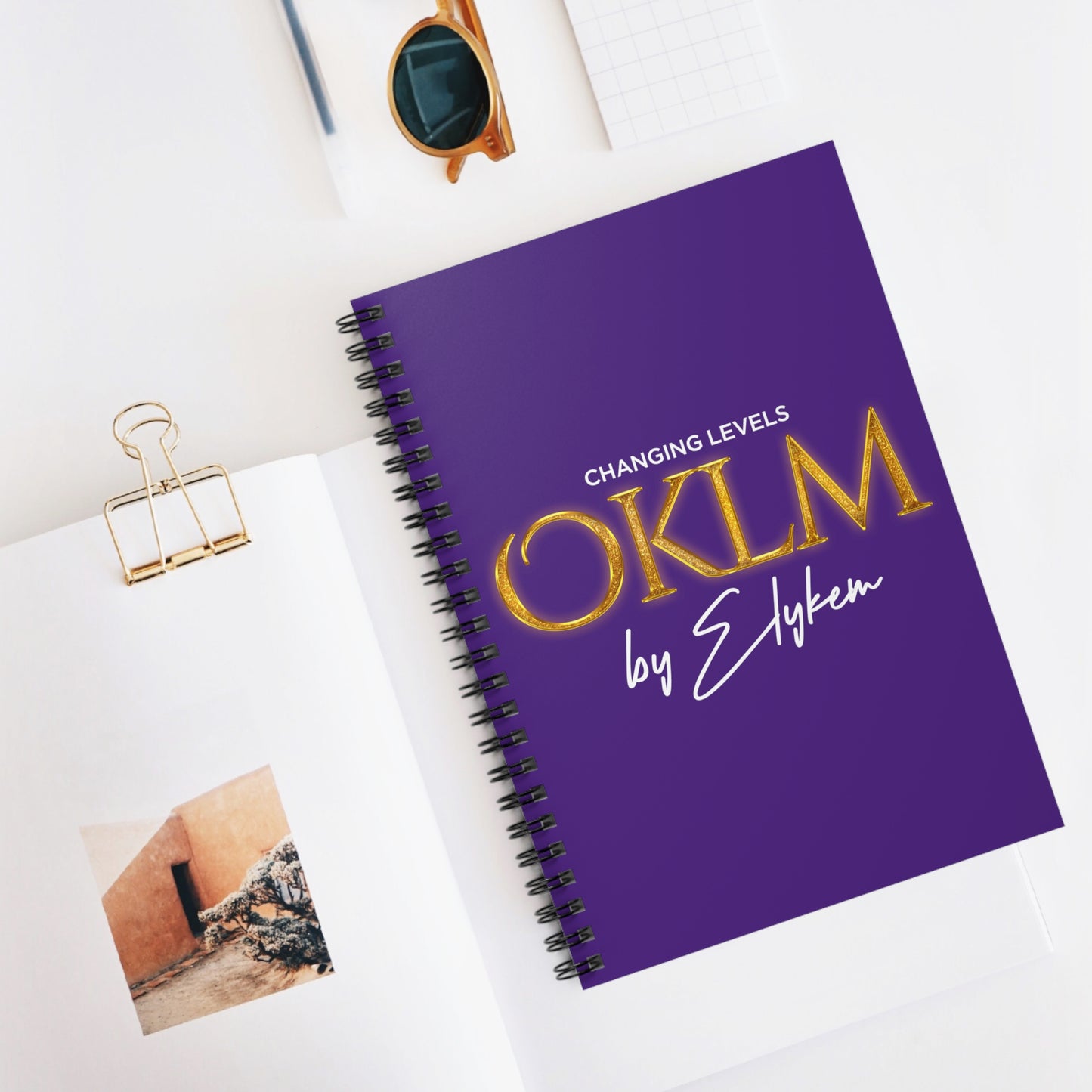 OKLM Spiral Notebook - Ruled Line