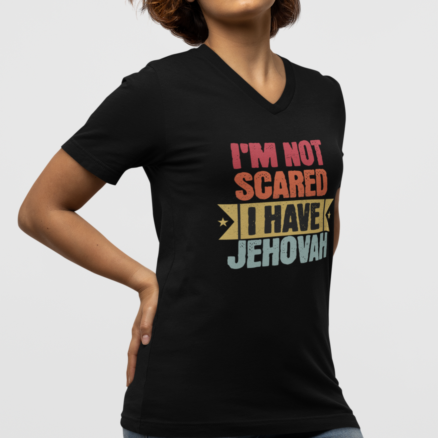 "Fearless with Jehovah" Unisex Shirt – Embrace Divine Courage