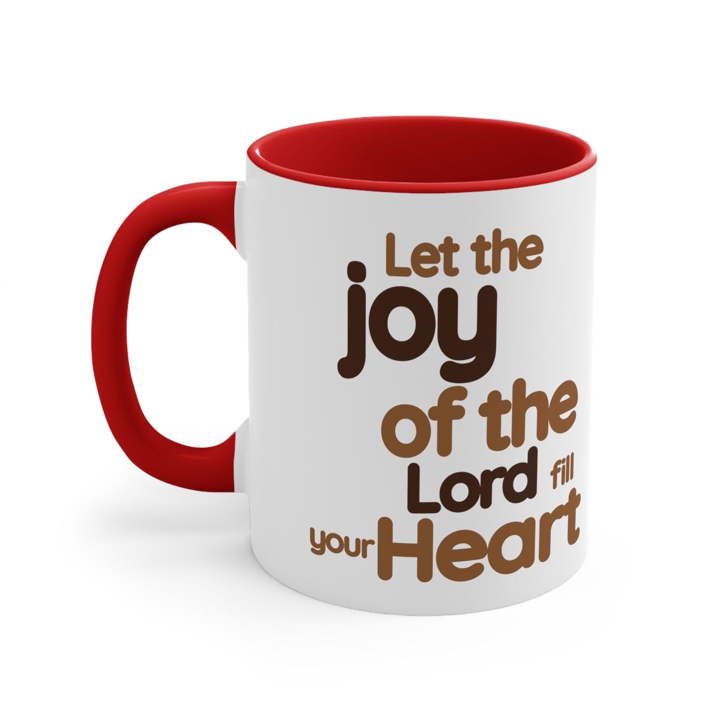 Joy-Filled Heart Mug, 11oz