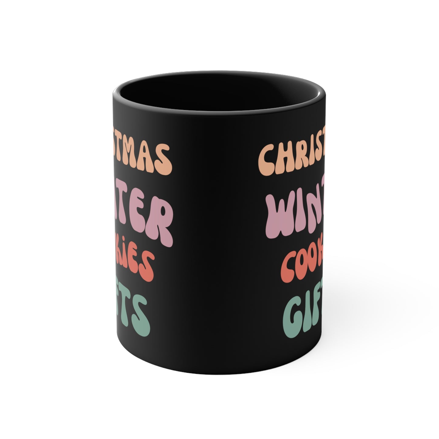 Christmas Winter Cookies Gifts Mug, 11oz