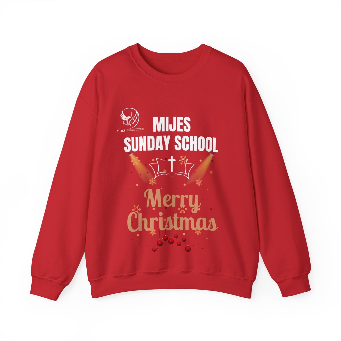 Mijes Sunday School Christmas Sweatshirt (Adult)