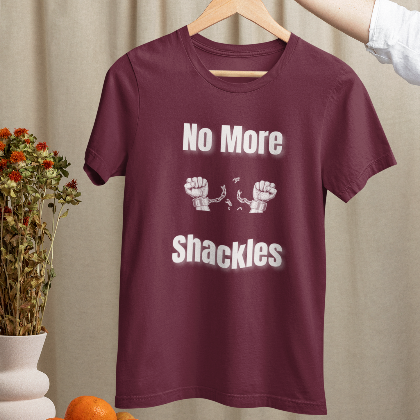 No More Shackles Unisex T- Shirt – Embrace Liberation!